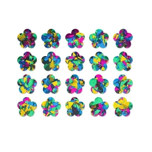 Crafty Cuts Laser Pty Ltd © Small Bubble Bloom Charms - 10 Pairs