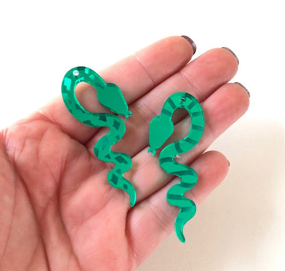 Crafty Cuts Laser Pty Ltd © SSSSnakes! - Etched Set of two pairs