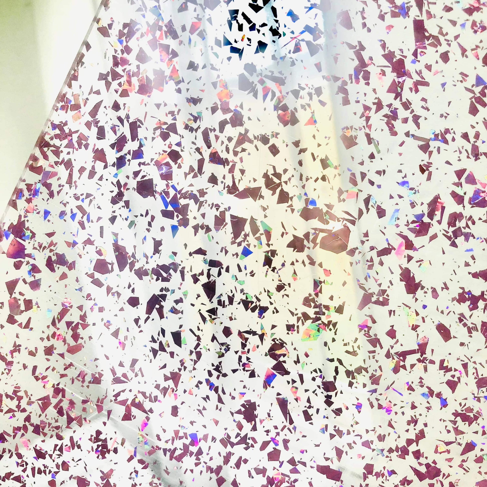 Crafty Cuts Laser Pty Ltd Tinsel - Transparent Pink