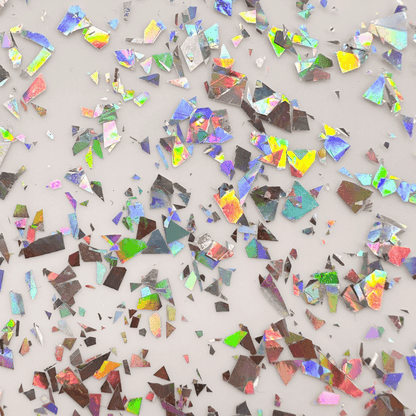 Crafty Cuts Laser Pty Ltd Tinsel - Transparent Silver