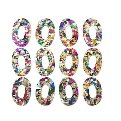 Crafty Cuts Laser Pty Ltd Triplets © Chain, Chain, Chain - 2 Pair