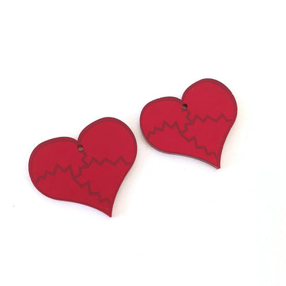Crafty Cuts Laser Pty Ltd Valentines Hearts - 4 pair set - 3 Designs