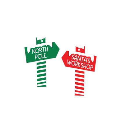 Crafty Cuts Laser Pty Ltd Which Way to Christmas? - 4 pairs Set
