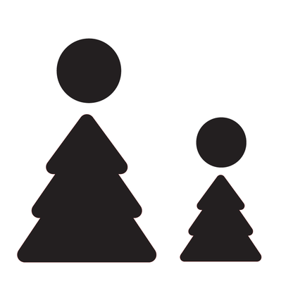 Crafty Cuts Laser Quickmas - Pine-tree and Charm Set