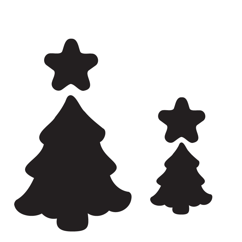 Crafty Cuts Laser Quickmas - Woodland Tree & Charm - Triple Treat Set!!