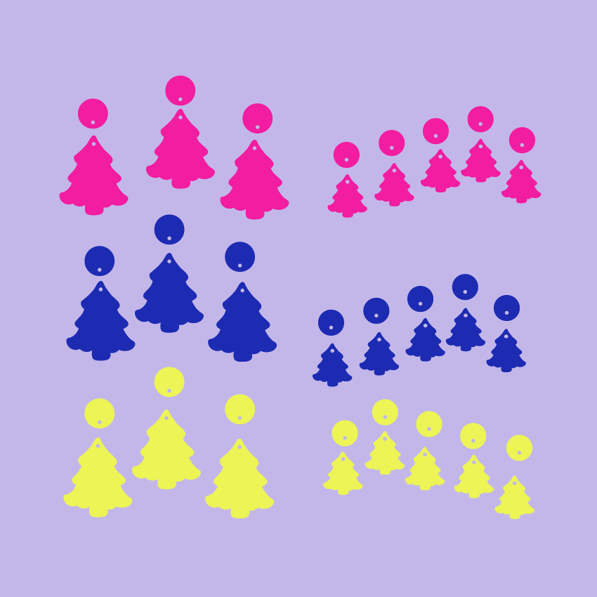 Crafty Cuts Laser Quickmas - Woodland Tree & Charm - Triple Treat Set!!