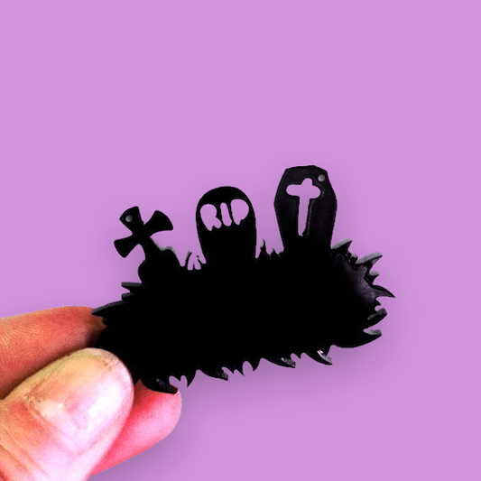 Crafty Cuts Laser RIP Graveyard - 2 Peices