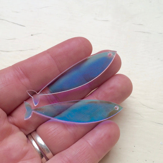 Crafty Cuts Laser Sardine Dangles - Two Pairs