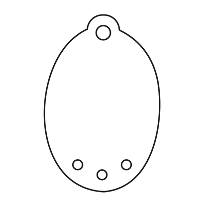 Crafty Cuts Laser  Sardine Tin Fancy Charms