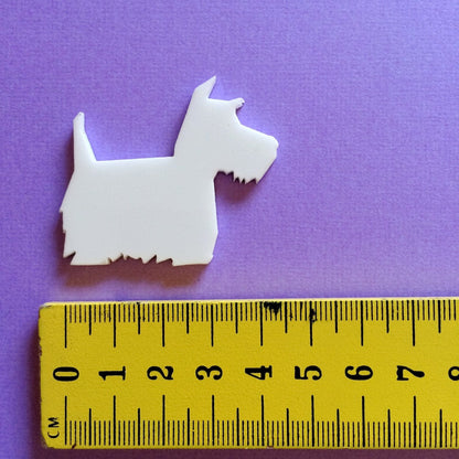 Crafty Cuts Laser Scotty Dog - 2 Pair