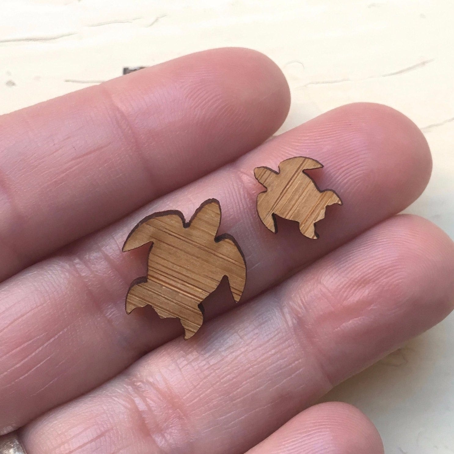 Crafty Cuts Laser Sea Turtle  - Mini Cuts - 10 Pairs