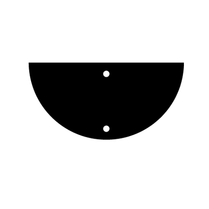 Crafty Cuts Laser Semi Circles - Assorted Sizes