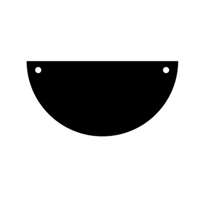 Crafty Cuts Laser Semi Circles - Assorted Sizes
