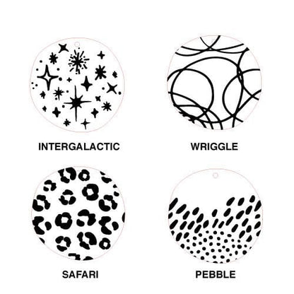 Crafty Cuts Laser Series 2: Etched 40mm  Disc for Paint Fill - 10 pce Pack