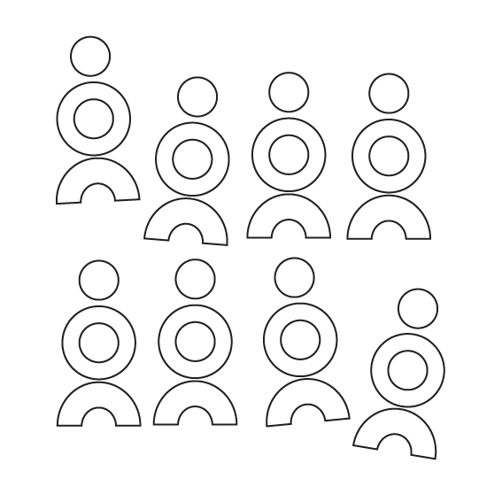 Crafty Cuts Laser  Shape Maker Duo # 1 - 4 Pair set