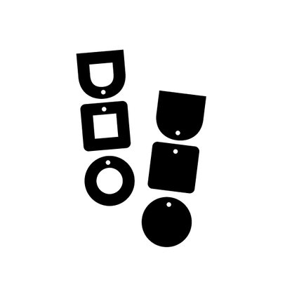 Crafty Cuts Laser Shape Shifter - 2 Pair Set