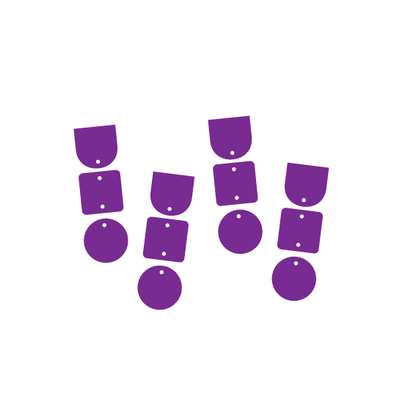 Crafty Cuts Laser Shape Shifter - 2 Pair Set