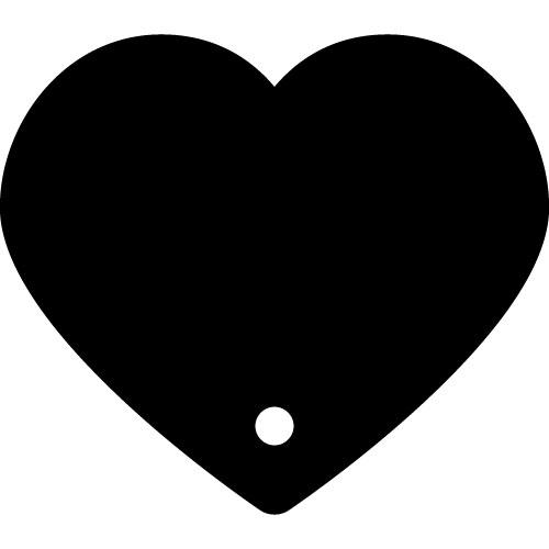 Crafty Cuts Laser Small Heart Charms - 3 sizes