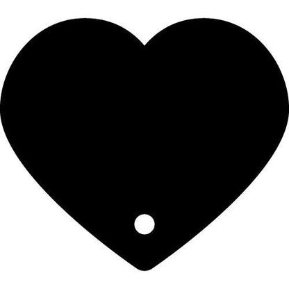 Crafty Cuts Laser Small Heart Charms - 3 sizes