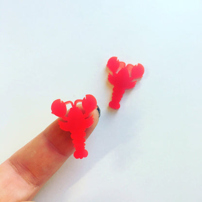 Crafty Cuts Laser Small Lobster - Mini Cabochons - 10 Pairs