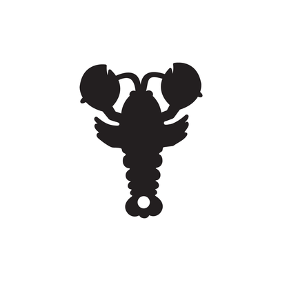 Crafty Cuts Laser Small Lobster - Mini Cabochons - 10 Pairs