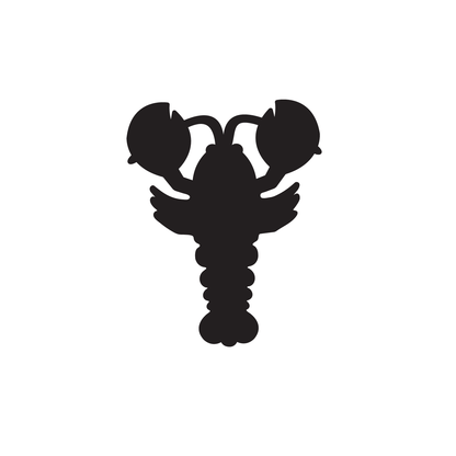 Crafty Cuts Laser Small Lobster - Mini Cabochons - 10 Pairs