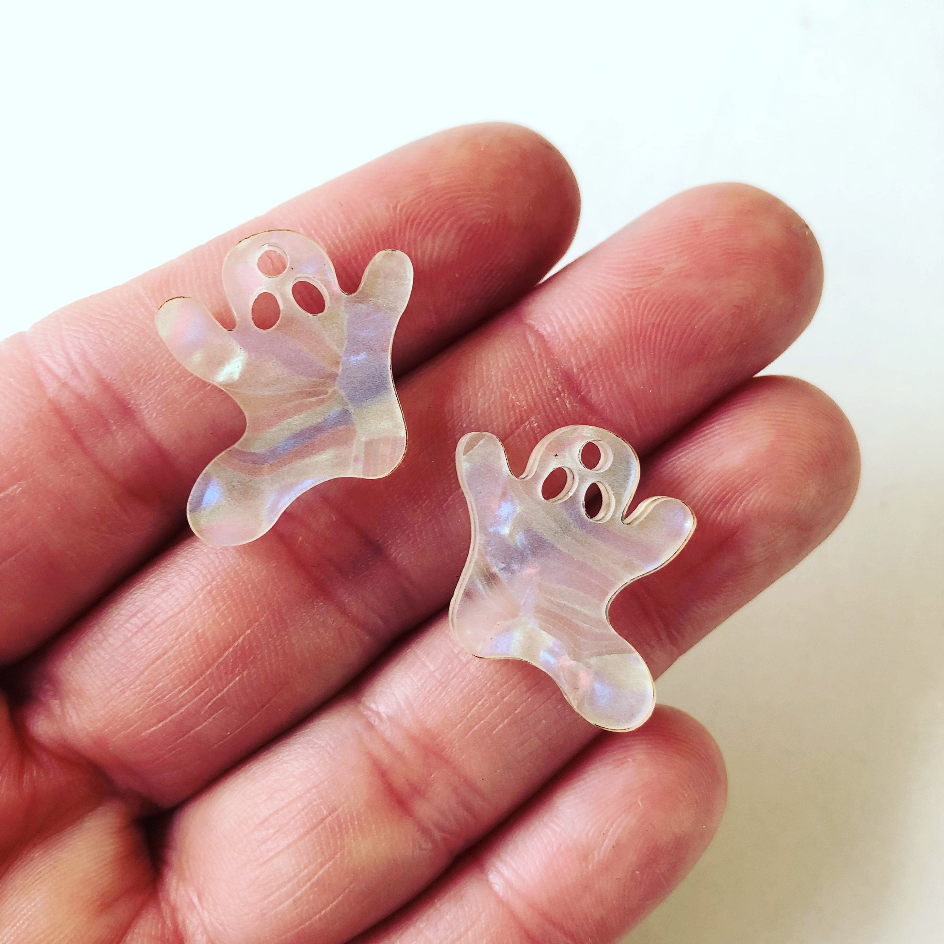 Crafty Cuts Laser Small_shapes 25mm Ghost Charms - 5 Pairs