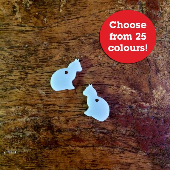 Crafty Cuts Laser Small_shapes Cat Charms - 5 Pairs