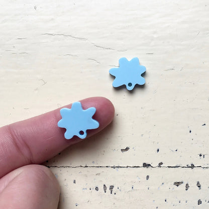 Crafty Cuts Laser Small_shapes Splat Charms - 5 Pairs