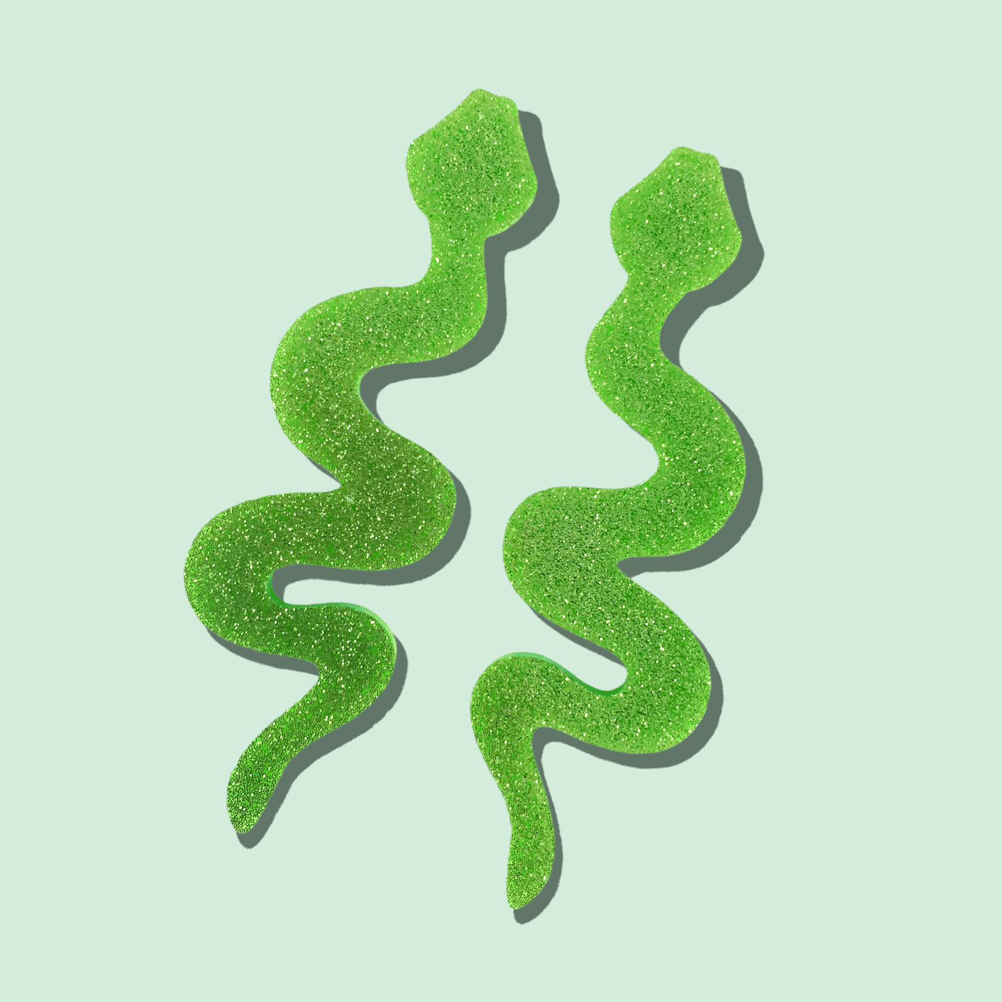Crafty Cuts Laser Snakes Alive Dangles - 2 Pair