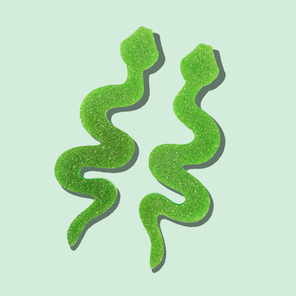 Crafty Cuts Laser Snakes Alive Dangles - 2 Pair