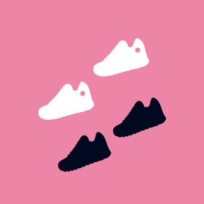 Crafty Cuts Laser Sneaker Freaker Charms - 5 Pair Set