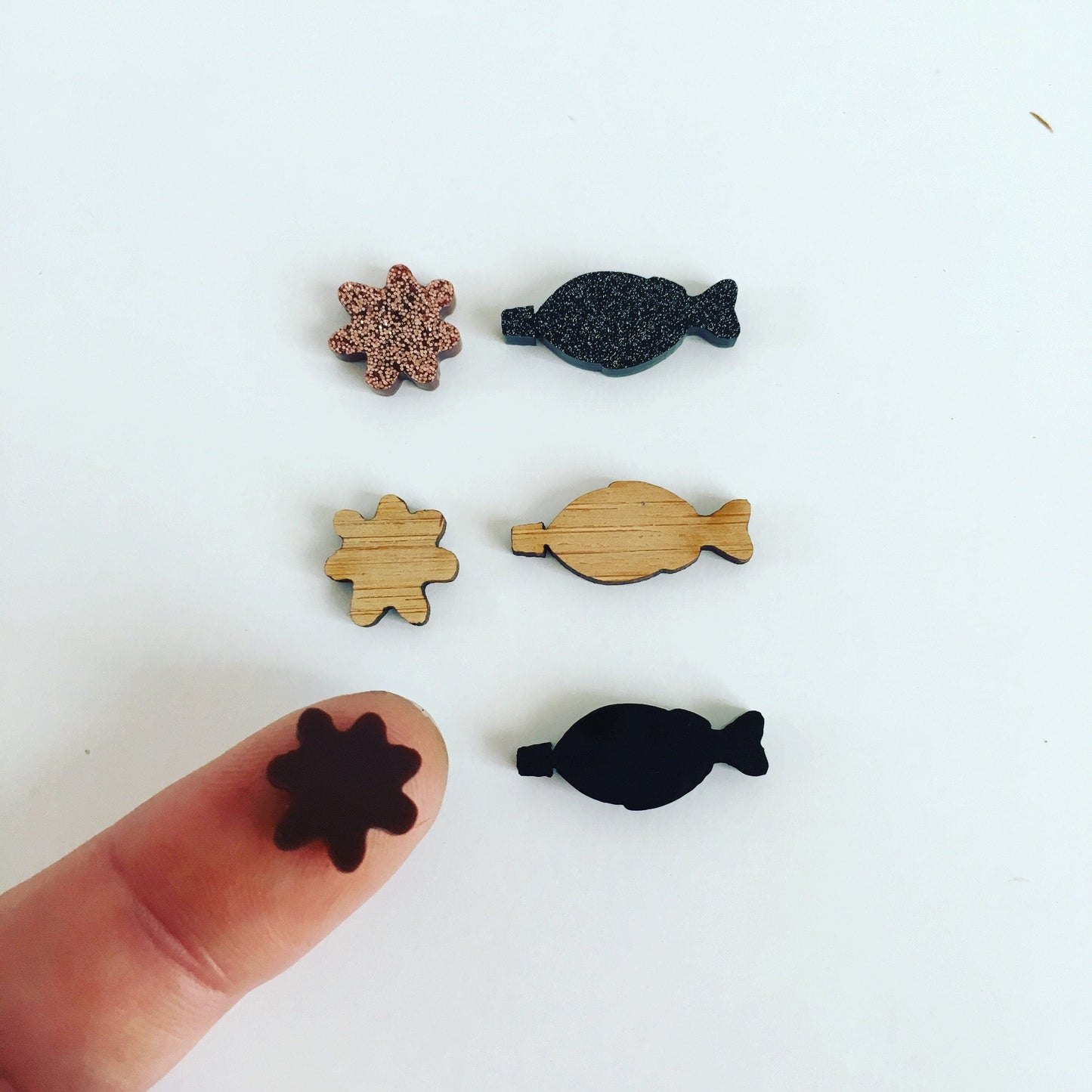 Crafty Cuts Laser Soy Sauce Combo - Mini Cabochons - 10 Pairs