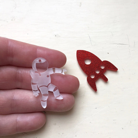 Crafty Cuts Laser © Space is the Place  Combo - 2 pair set