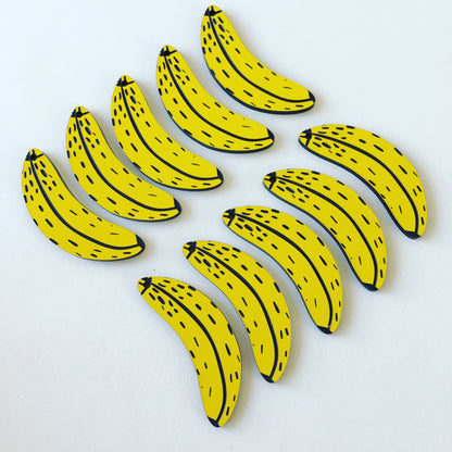 Crafty Cuts Laser Special_etched Bananarama's - 5 pair pack