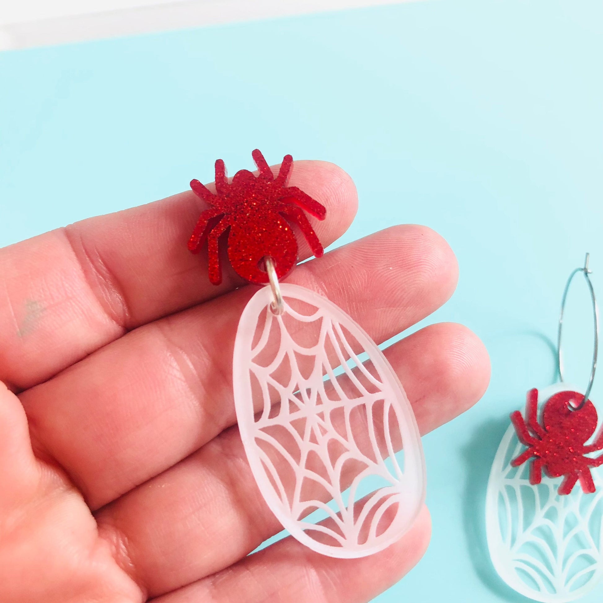 Crafty Cuts Laser Spider and  Cobweb Stackers - 3 Pair Set