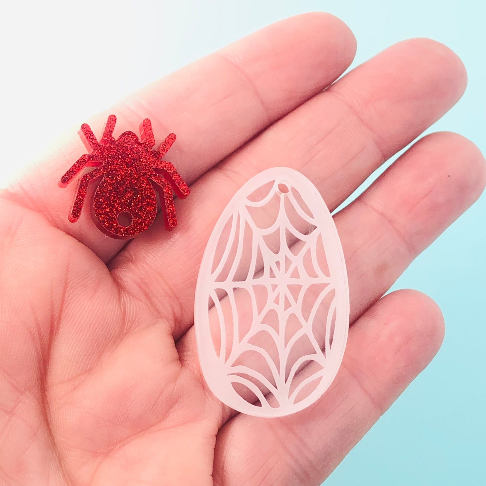 Crafty Cuts Laser Spider and  Cobweb Stackers - 3 Pair Set