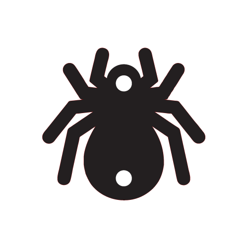 Crafty Cuts Laser Spider Charms - 6 Pair Set