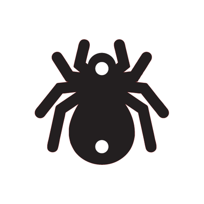 Crafty Cuts Laser Spider Charms - 6 Pair Set