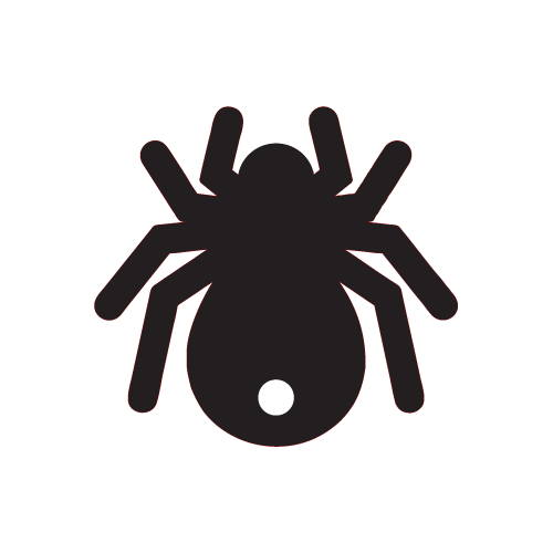 Crafty Cuts Laser Spider Charms - 6 Pair Set