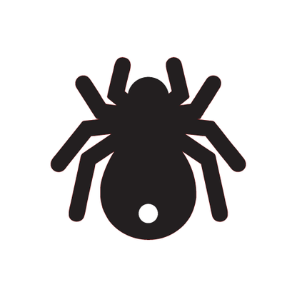 Crafty Cuts Laser Spider Charms - 6 Pair Set