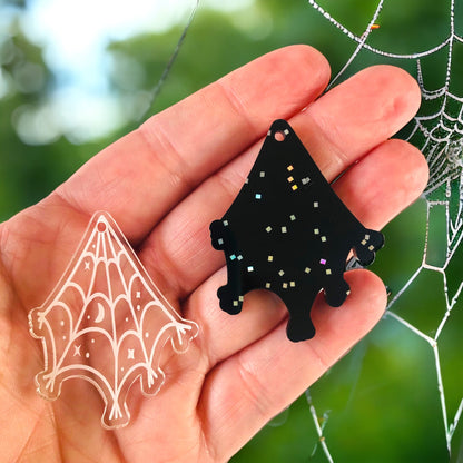 Crafty Cuts Laser  Spider-web - 3 pairs Spooky Stackers - 3 Designs - 3 pair set