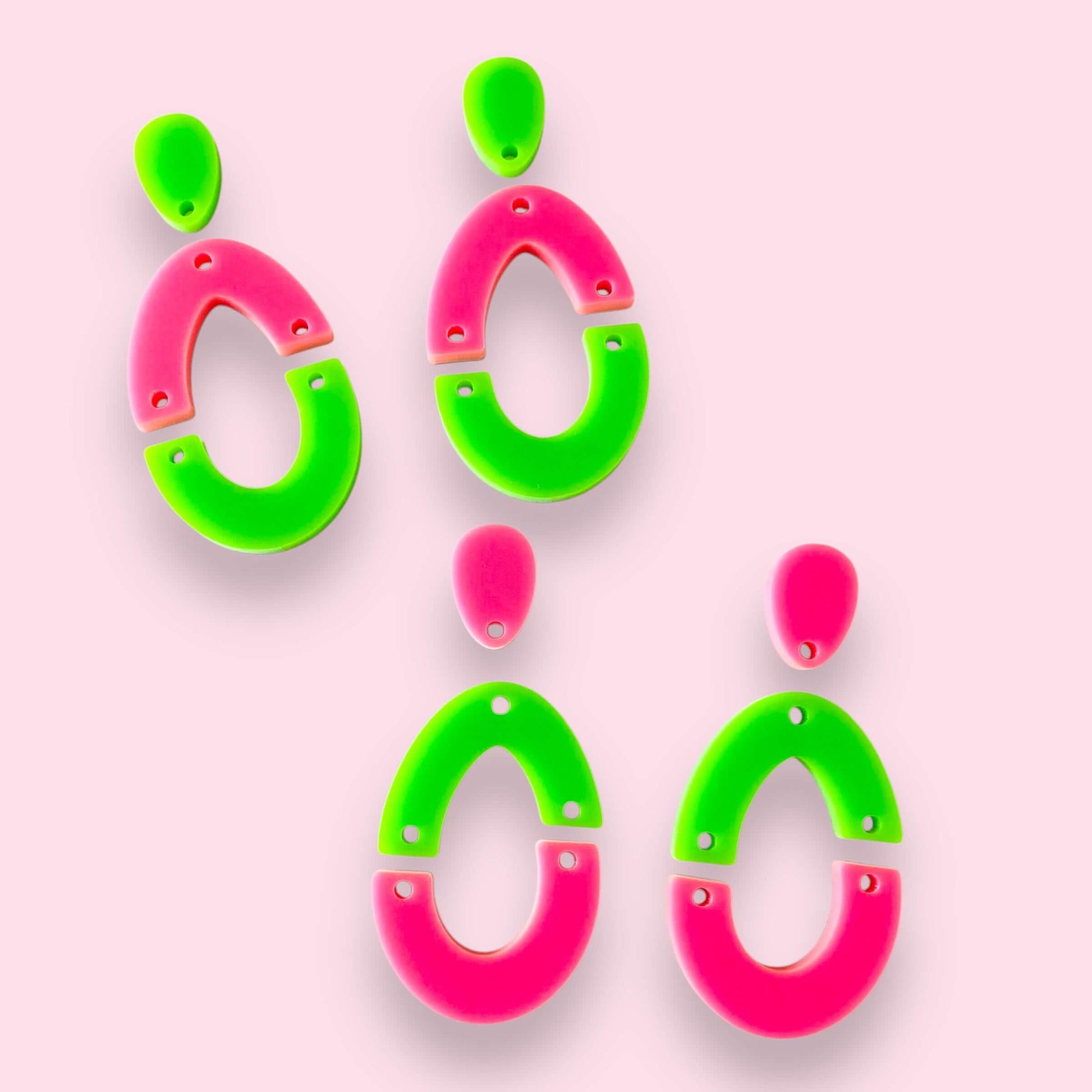 Crafty Cuts Laser  Splitzville Egg Duo - 3 Pair Set