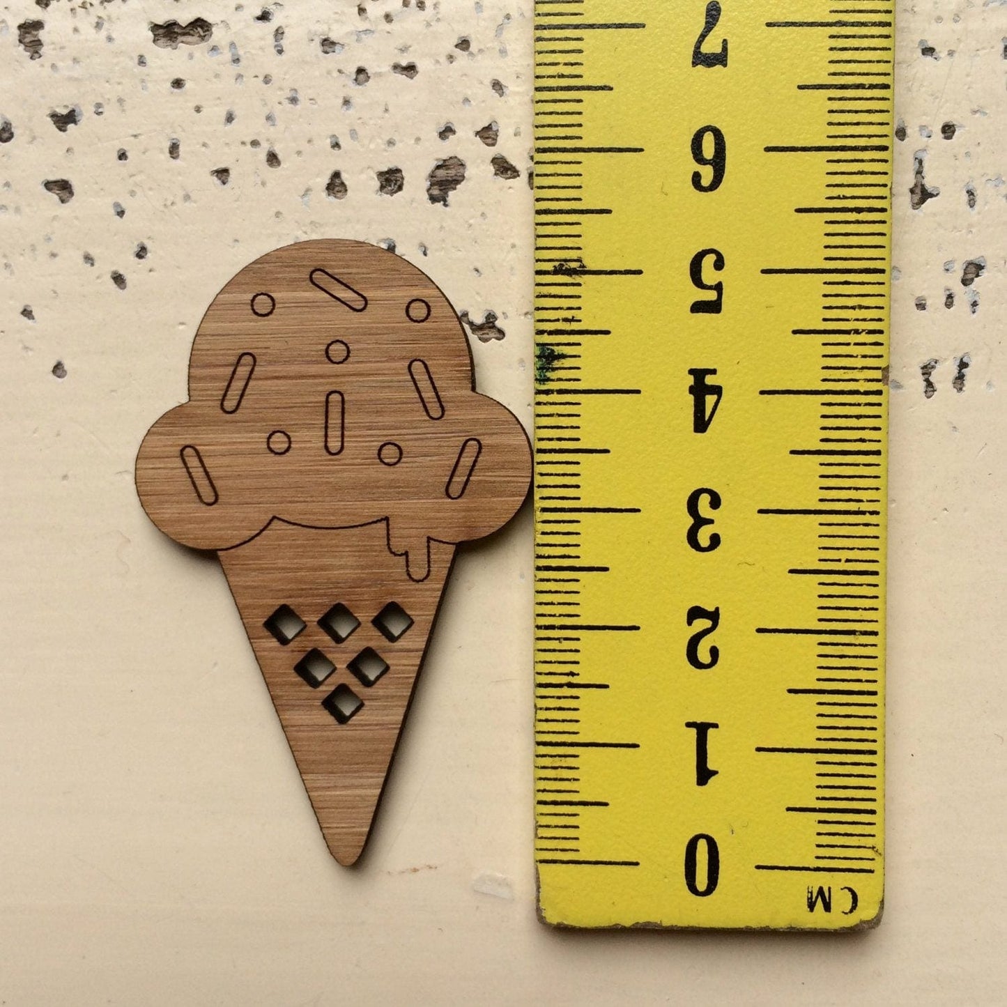 Crafty Cuts Laser Sprinkles Ice-cream Cone Duo -Two Pair Set