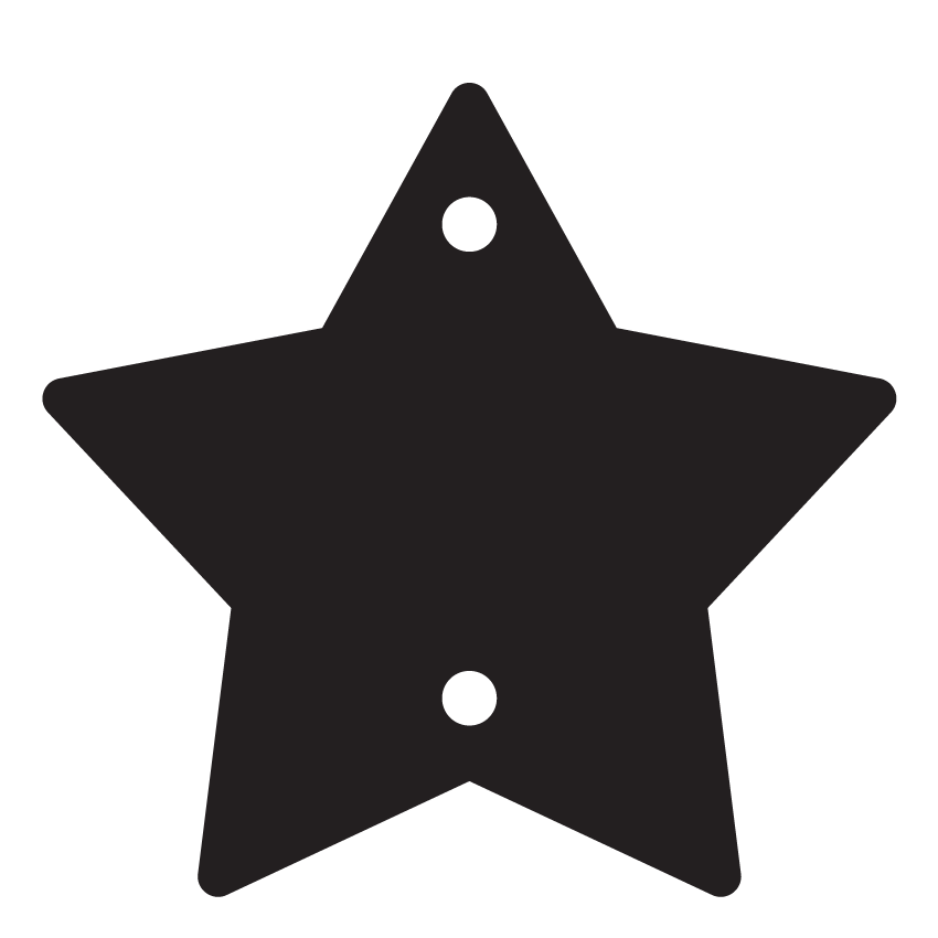 Crafty Cuts Laser Star Assortment - Triple Treat Set!