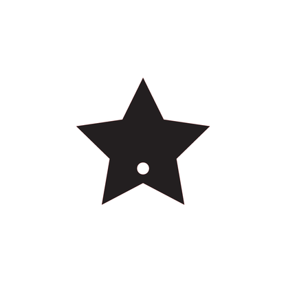 Crafty Cuts Laser Star Charms -  choose from 5 sizes