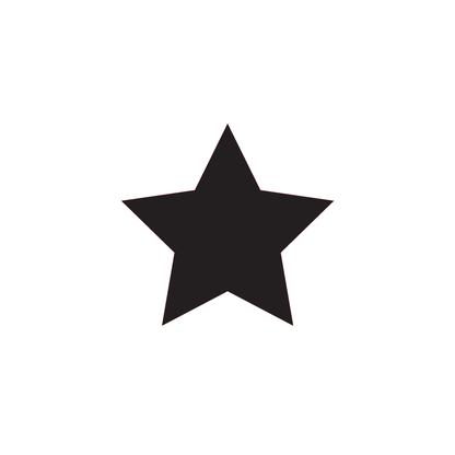 Crafty Cuts Laser Star Charms -  choose from 5 sizes