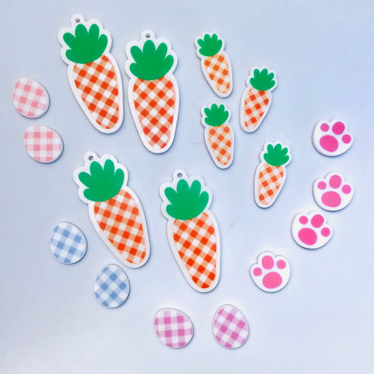 Crafty Cuts Laser STUDIO SALE - Carrot Patch - 5 Available