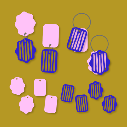 Crafty Cuts Laser  Summa Stripe Duo Set