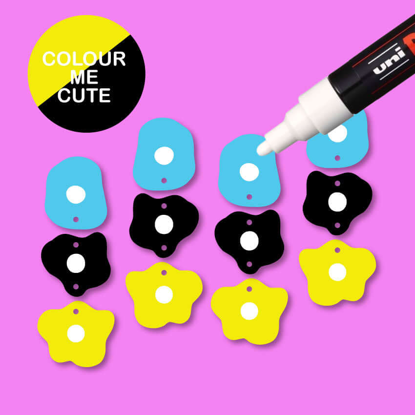 Crafty Cuts Laser Sunny Side Bloom - Totem - 3 Pair Set